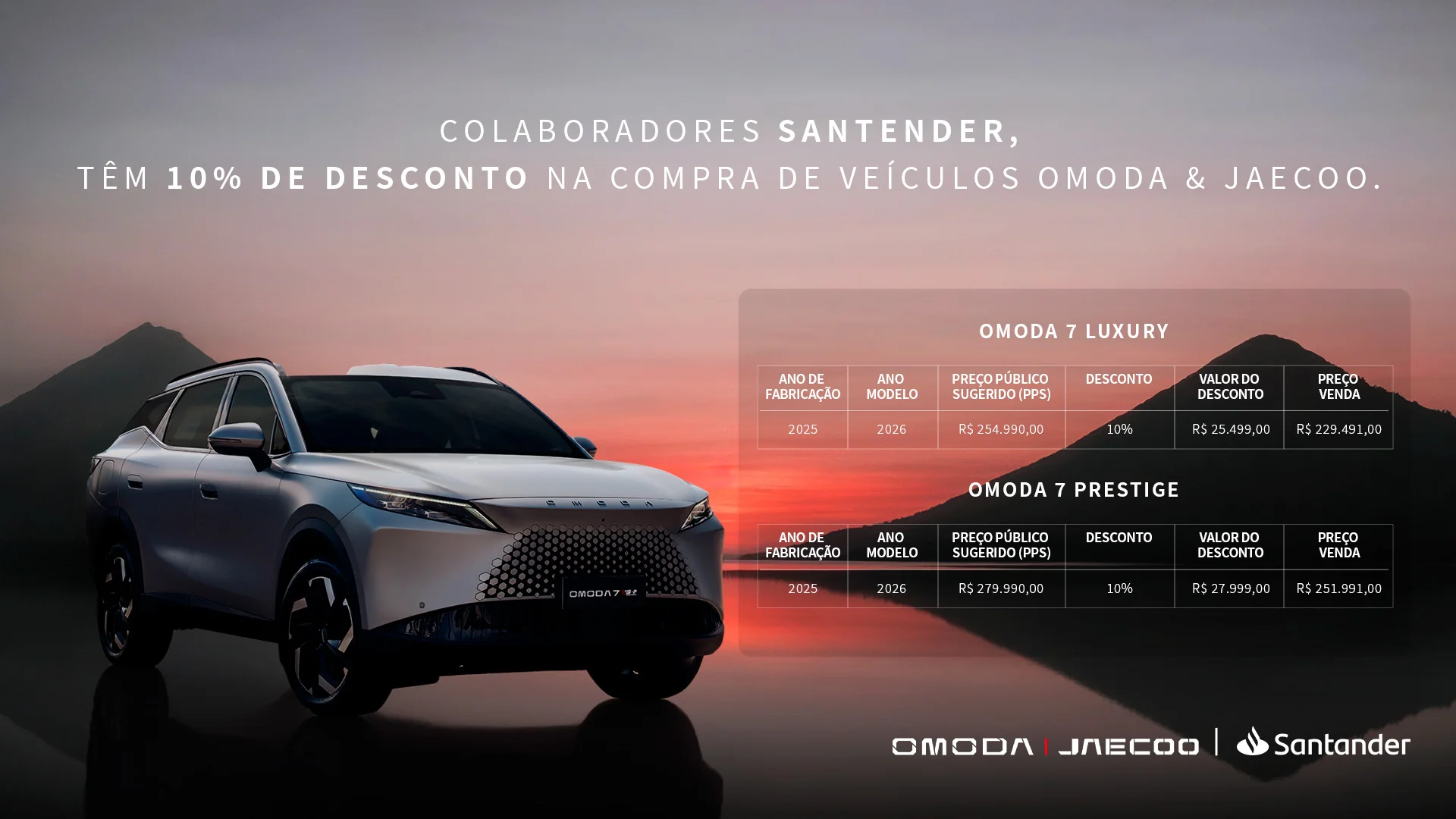 KV   SANTANDER   OMODA 7  